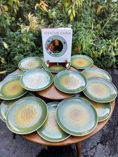 Vintage Syracuse China Carefree Calypso Montego Dinner Plates 10"