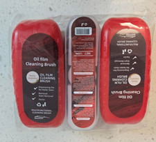 3-Pack Car Oil Film Cleaning Brush for Windshield  Windows