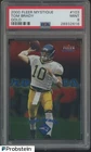 2000 Fleer Mystique Gold #103 Tom Brady New England Patriots RC Rookie PSA 9