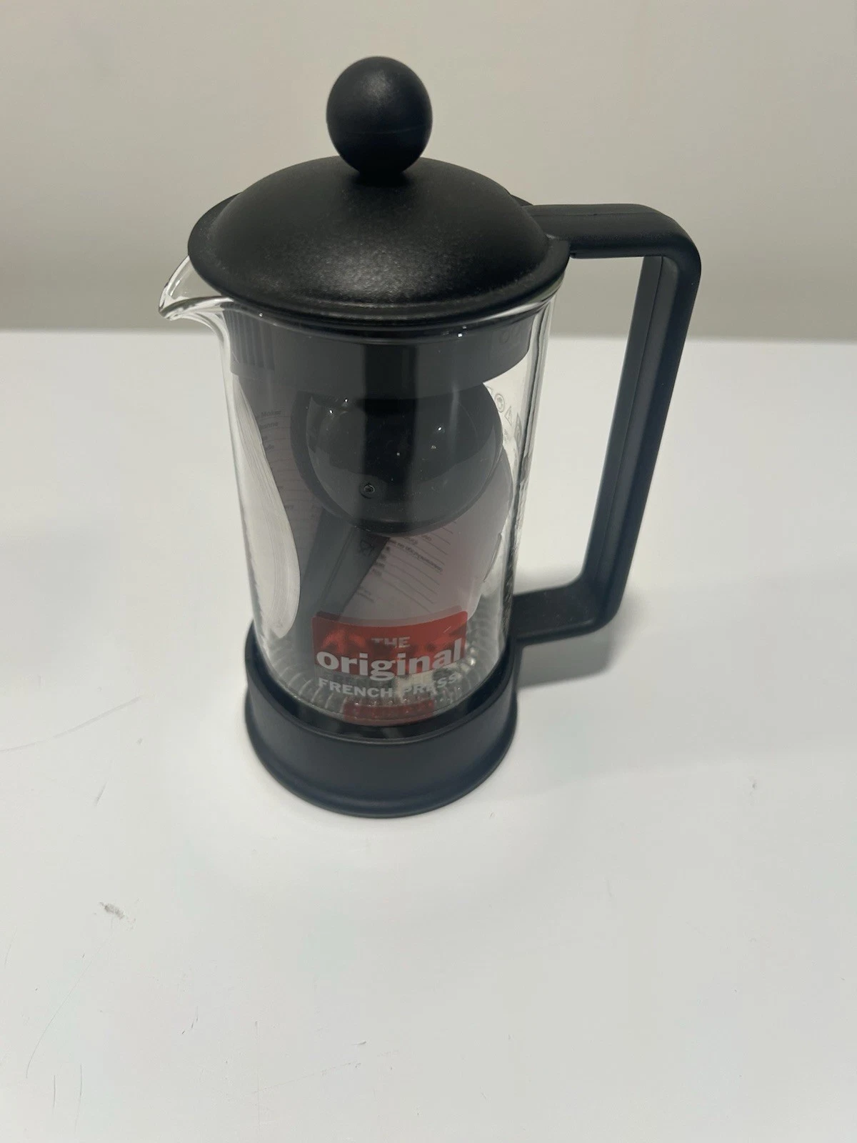 BODUM The Original French Press Coffee Maker 34 oz 8 Cup Black/Clear
