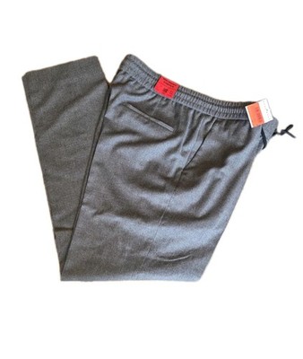 HUGO BOSS PERFORMANCE STRETCH HOWARD Slim Fit Schurwolle Hose Grau UVP 169£