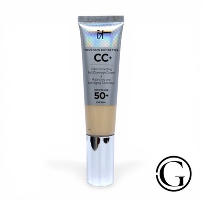 IT COSMETICS CC + COLOR CORRECTING FULL COVERAGE CREAM 1.08 OZ - FAIR MYW81W