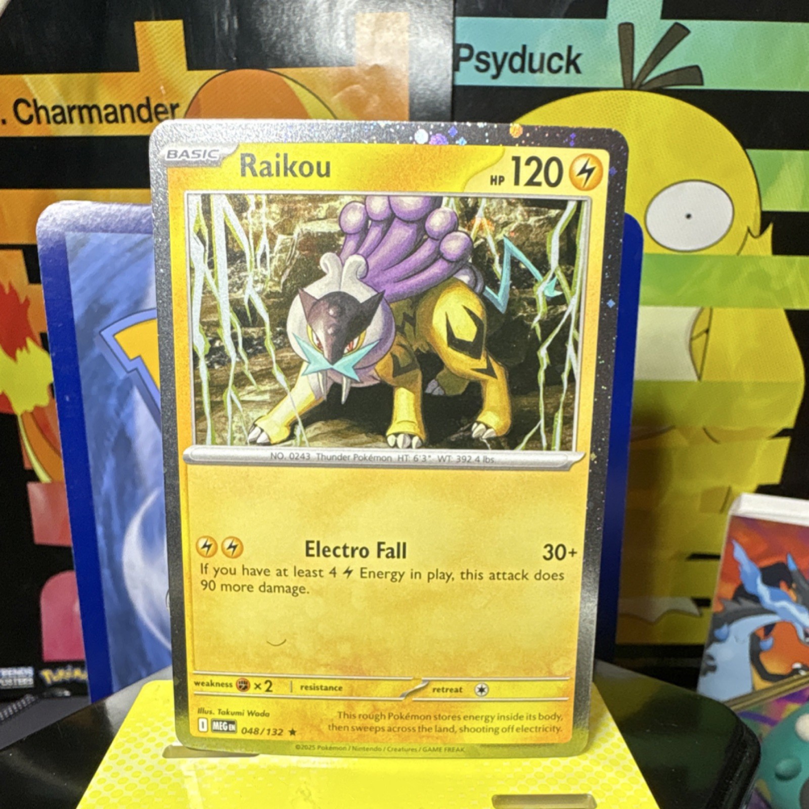 Raikou (Holo Rare) 048/132 Me01: Mega Evolution Pokémon TCG