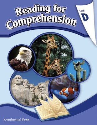 Reading Comprehension Workbook: Reading for Comprehension, Level D - 4th Gra...