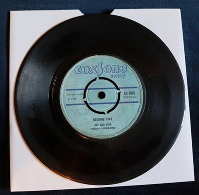 Roy And Enid Rocking Time 7'' Vinyl 1968 Coxsone Records