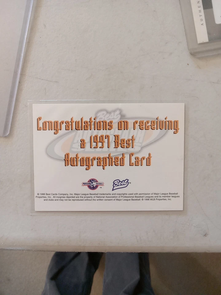 Lot Of 12 Game Used Jersey/Bat Baseball Cards  Ryan Dempster AUTO Fleer Topps  - Image 4 of 4