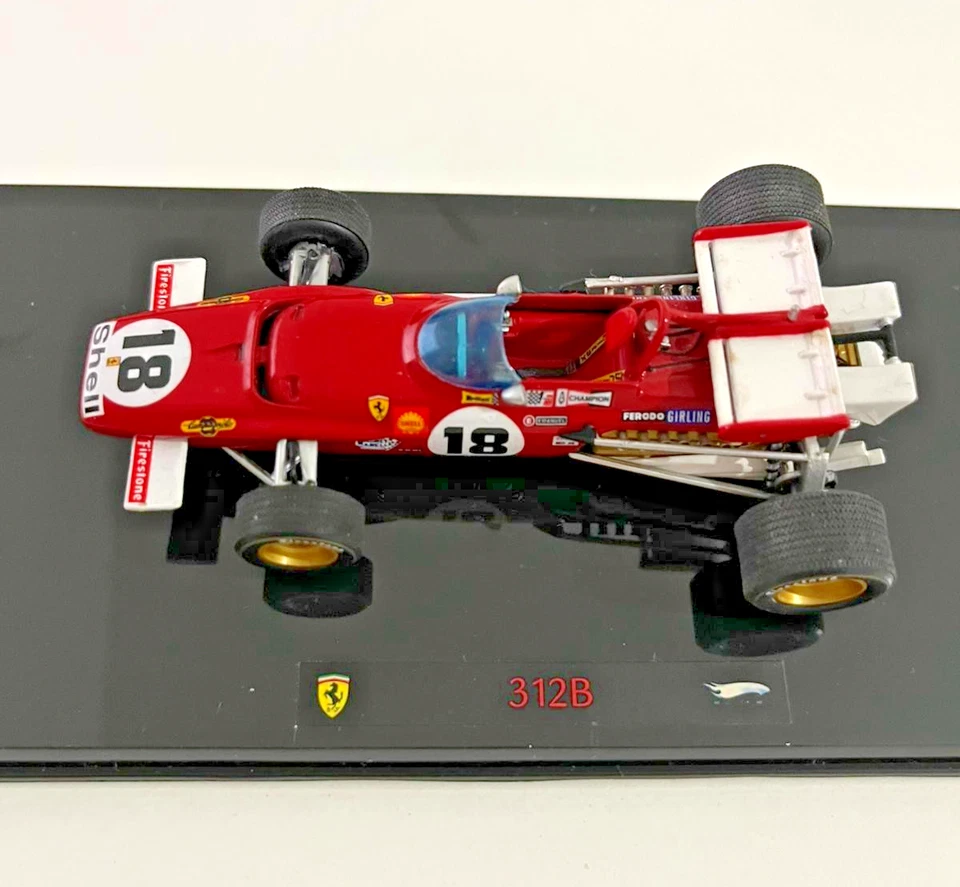 Model Ferrari 312B Jacky Ickx Canadian Gp 1970 1/43 Hotwheels Elite F1 - Immagine 2 di 4
