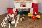 Vintage Fisher Price Little People Play Family Farm 915 Complete