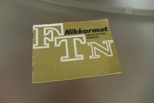 Nikon Nikkormat FTn Instruction Manual