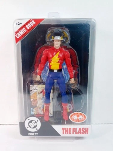 McFarlane Toys DC Direct Page Punchers The Flash (Jay Garrick) Platinum W/Comic