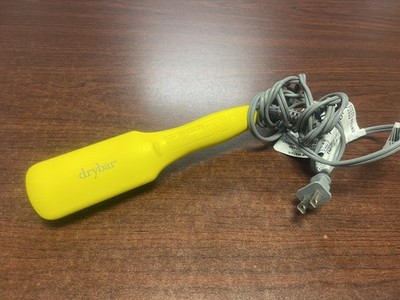 Drybar The Baby Brush Crush Mini Straightening Brush - 90021604 (Yellow) EUC