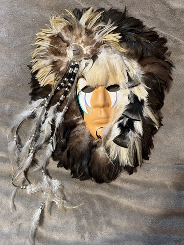 Native American Medicine Mask R. W. Adamson Signed & Numbered Shaman