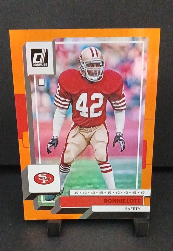2022 Panini Donruss - Ronnie Lott #29 Jersey Number 04/42