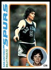 1978-79 Topps #91 Billy Paultz San Antonio Spurs Card