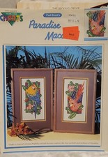 Color Chart Paradise Macaws by Paul Brent Cross Stitch Pattern