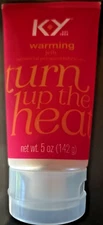 K-Y Warming Jelly Sensorial Personal Lubricant Turn up the Heat 5oz NEW SEALED