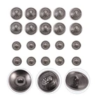 20pcs Metal Buttons Blazer Set Skull Metal Suits Buttons Vintage Buttons