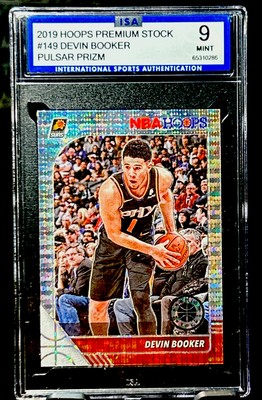 Devin Booker 2019 Hoops Pulsar Prizm #149 Phoenix Suns ISA 9 Mint 