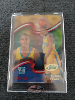 2005-06 eTopps Chris Paul #46 Refractor Rookie Card RC #/2000 Rare SSP HOF Suns