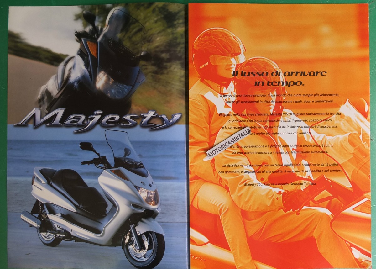 Machet Moto Ricambi Majesty 250 Dx BODY PROTECTION PLEXI YAMAHA