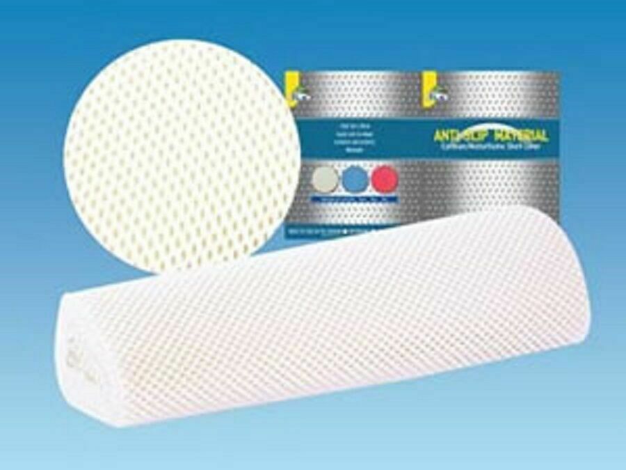 White Anti Slip Matting 3 Metres x 40cm Roll Caravan Motorhome Cupboard AN401