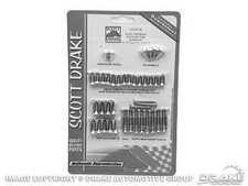 Mustang Interior Trim Screw Kit Fastback 1964 1965 1966 - Scott Drake