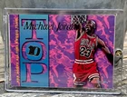 Michael Jordan Card GOLD FOIL 90’s Holo SP  INSERT AUTHENTIC BULLS JERSEY #23