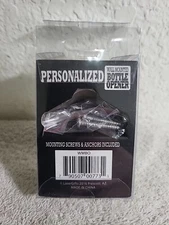 Personalized Wall Mounted Bottle Opener w/ Mounting Screws