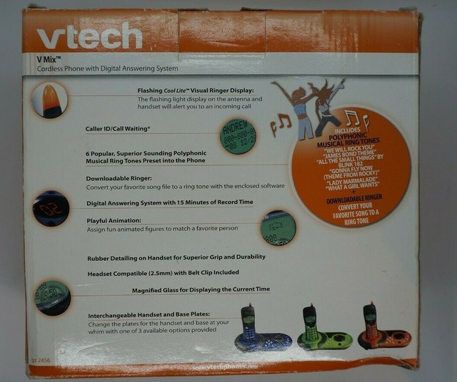 VTech VMix Gz2456 2.4 GHz Single Line Cordless Phone for sale online | eBay