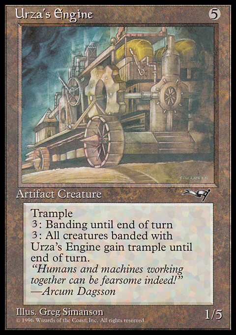 Magic the Gathering MTG Urza's Engine (135) Alliances   LP