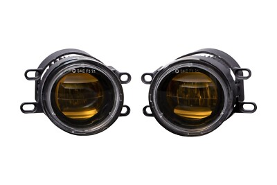 Diode Dynamics Elite Series Type B Amber LED Fog Lamps For 12-21 Toyota Tacoma