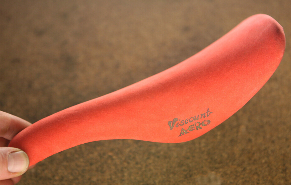 Selle Vélo Vintage Aurora Viscount 93 - Cuir - Pour Vélo De Course Eroica