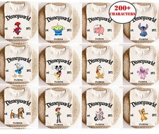 Retro Disneyworld Florida Est 1971 Mickey  Friends Unisex Adult Kid Tee 660185