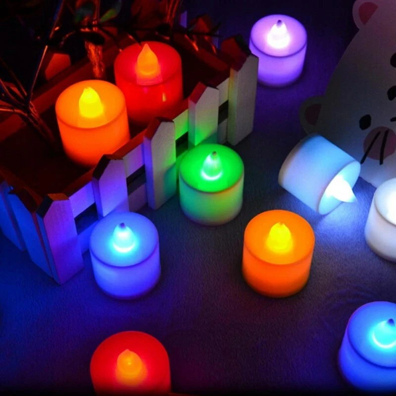LED Candle Light Battery Powered Valentine s Day Home Party