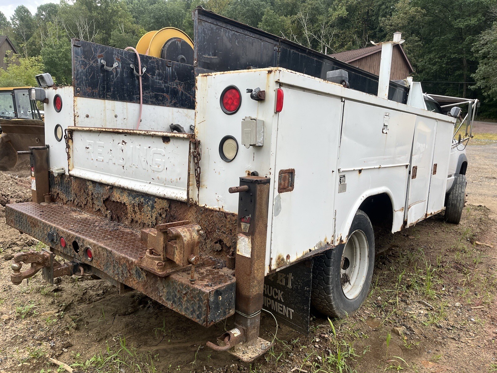 1997 GMC 3500 HD 6.5L Turbo Diesel Dually w/ Reading Utility Body Parts