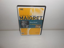 DVD LA CHIUSA Gino Cervi LE INCHIESTE DEL COMMISSARIO MAIGRET FABBRI EDITORI