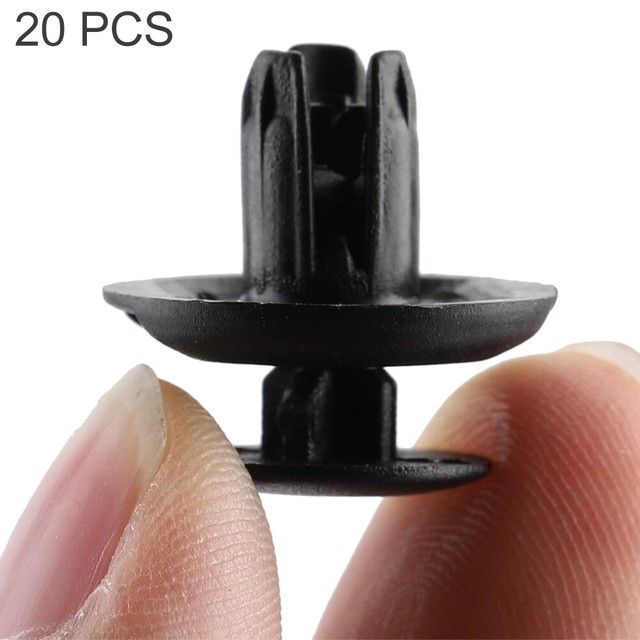 20pcs Car Bumper Fasteners Push Pin Rivet Trim Clips Fit For Honda