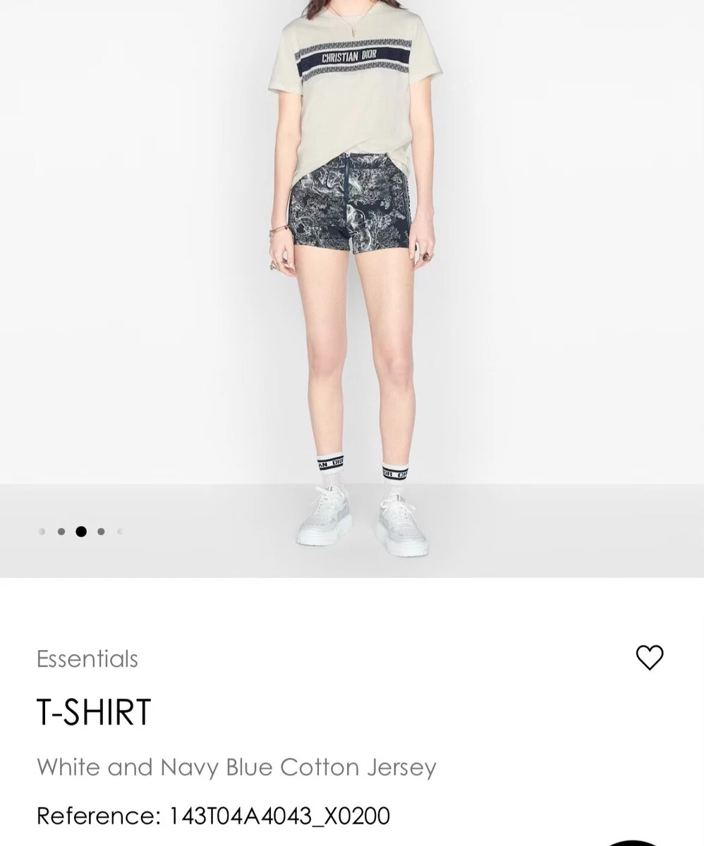 christian dior white tshirt