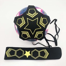 Adjustable Football Kick Trainer Soccer Ball Train Equipment Practice Belt