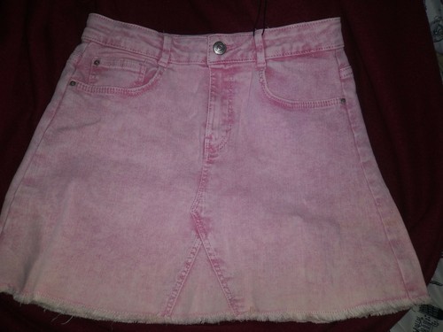 Girls Light Pink Zara Mini Skirt Size 11-12 - Picture 7 of 7