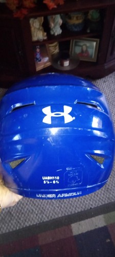 Under Armour UABH-110 Batting Helmet Youth 5 7/8- 6 3/4 Royal Blue - Picture 8 of 8