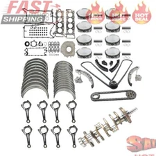 AJ133 Engine Rebuild Kit - Timing Chain Kit Piston Set BEARING For Jaguar Land