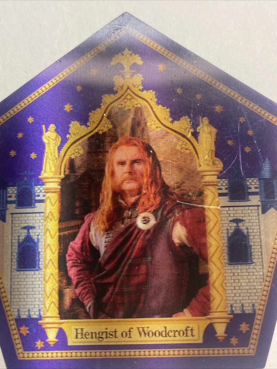 Hengist of Woodcroft Harry Potter Holographic Chocolate Frog