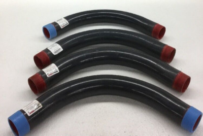 PLASTIBOND PRHELB-2X90 2'' PVC Coated Standard Conduit Elbow (100's Available)