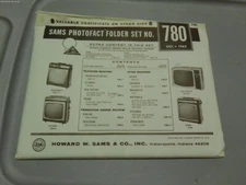 SAMS PHOTOFACT FOLDER SET NO.780