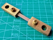 NEW Riedon 0.25% Precision 20A DC Ammeter Current Shunt Resistor, 50mV Output