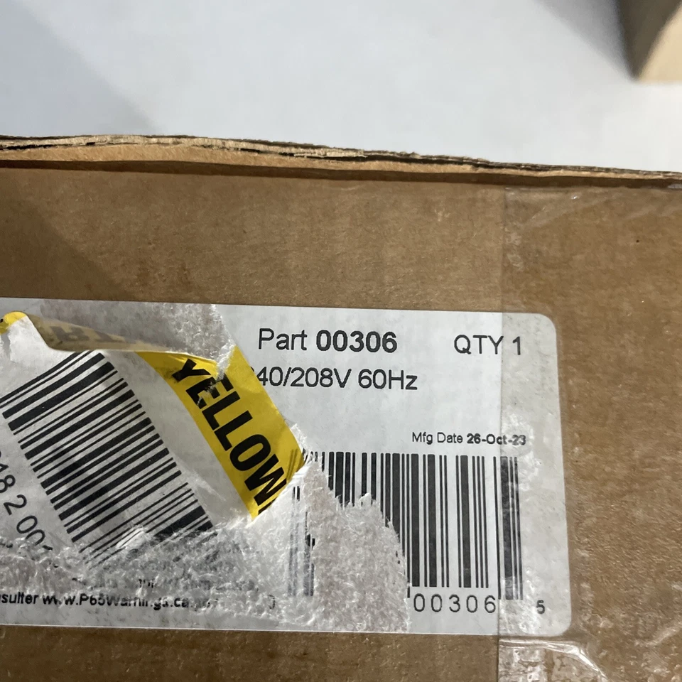 Cadet Heater Wall Assembly 00306 240 Volt/2000W - Image 2 of 2