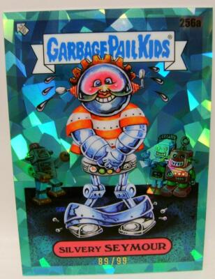 SIL VERY SEY MOUR #89 /99 256A AQUA SAPPHIRE GARBAGE PAIL KIDS TOPPS 2023