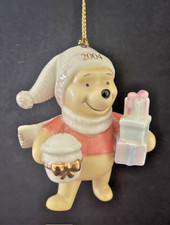 Lenox 2004 Disney "Presents From Pooh" Christmas Ornament Ltd Edition NIB w/COA