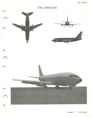 T-43A 1975 Navigation Trainer Flight Manual Pilot's Handbook